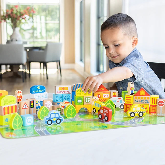 My Town Block Set - Best Building & Construction for Ages 2 to 3 - US 2651