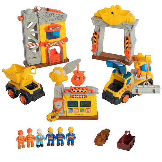 Construction Site Playset - Best for 3 year olds - US 0461