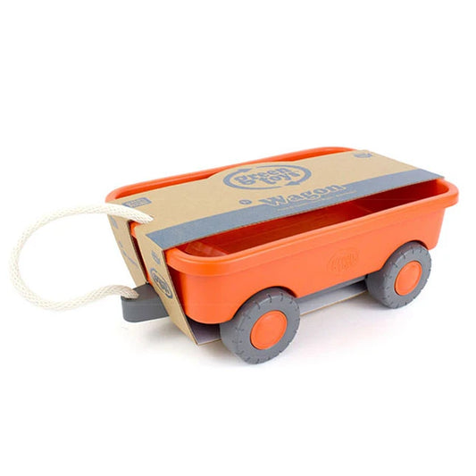 Green Toys Wagon - Orange - Best Active Play for Babies - US 0947