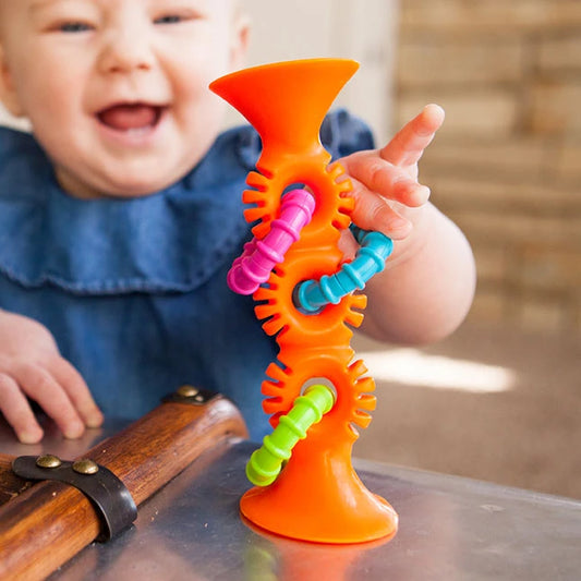 pipSquigz Loops - Best Baby Toys & Gifts for Babies - Fat Brain Toys - US 6239