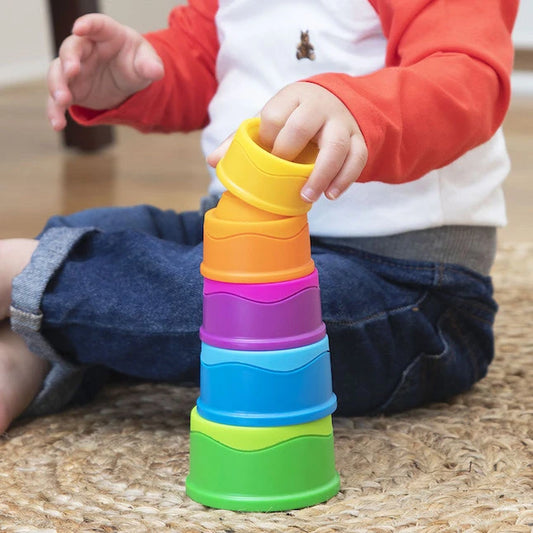 Dimpl Stack - Best Baby Toys & Gifts for Babies - Fat Brain Toys - US 5962