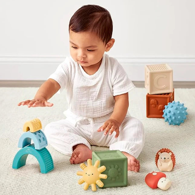 Itzy Blocks - 10 Sensory Blocks, Balls & Friends - US 5167