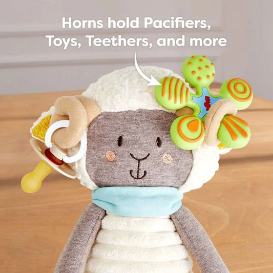 Woolbert the Ram Cuddly Baby Sensory Toy - Best for Ages 0 to 2 - US 3010
