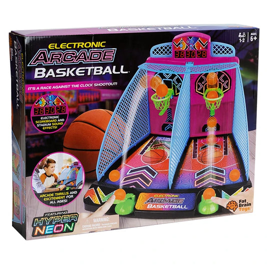 Electronic Arcade Basketball Hyper Neon - Best Games for Ages 6 to 10 - US 8935