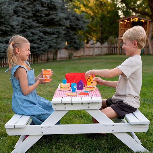 Pretendables Picnic Basket Set - Best Outdoor Toys for Ages 3 to 6 - US 8980