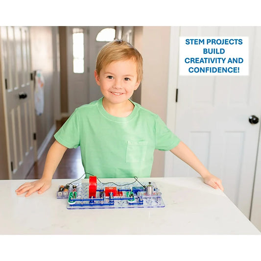 Snap Circuits Jr. - 100 in 1 - Best Classic & Retro Toys for Babies - US 5636