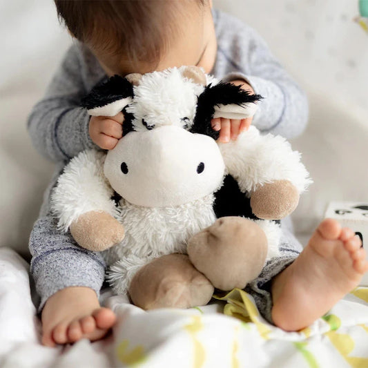 Black & White Cow Warmies - - Fat Brain Toys - US 2696