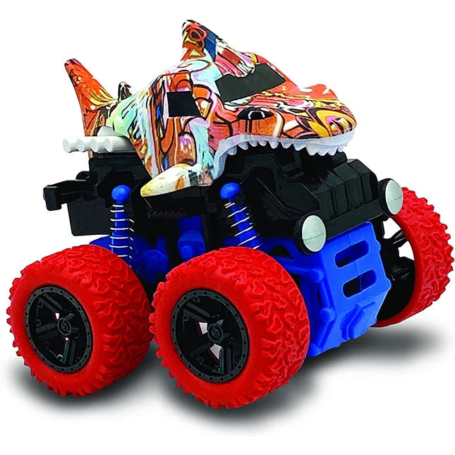 2 PK Mini Shark Off Road with 360 Tumble - Best for Ages 3 to 12 - US 4775