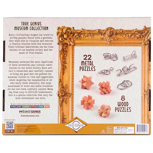 True Genius Museum Collection Brainteaser Puzzles - US 1080
