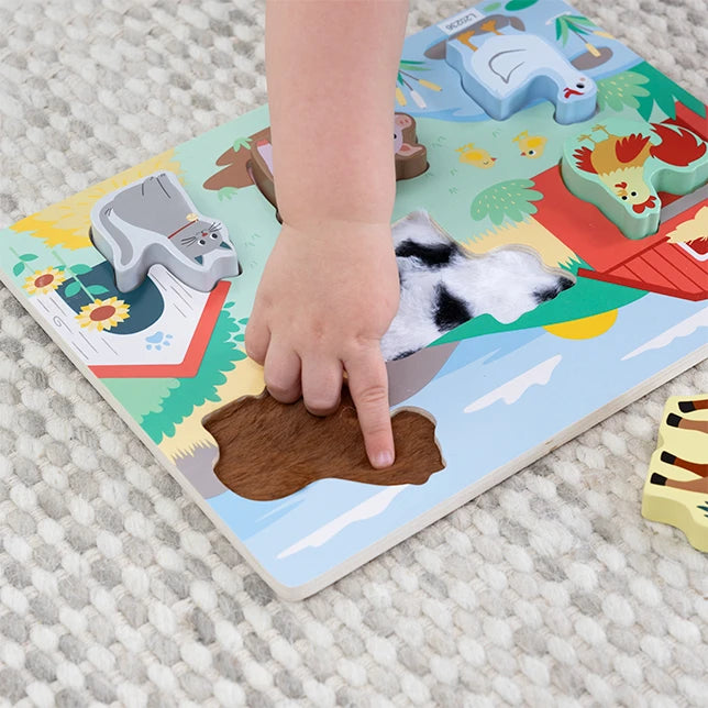 Farm Textured Puzzle - Best Baby Toys & Gifts for Babies - US 0523