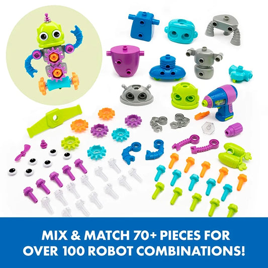 Design & Drill Robot Workshop - Best for 3 year olds - US 1508