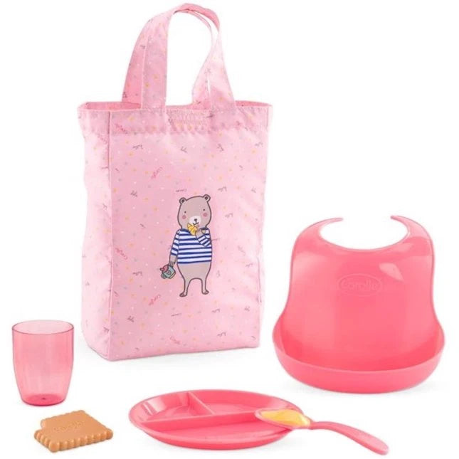 Bebe Mealtime Set - 12 & 14 & 17 inch - Best for Ages 3 to 8 - US 8486