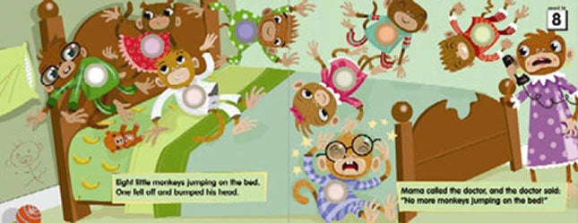 Poke-a-Dot! 10 Little Monkeys - Best Books for Ages 3 to 5 - US 0289