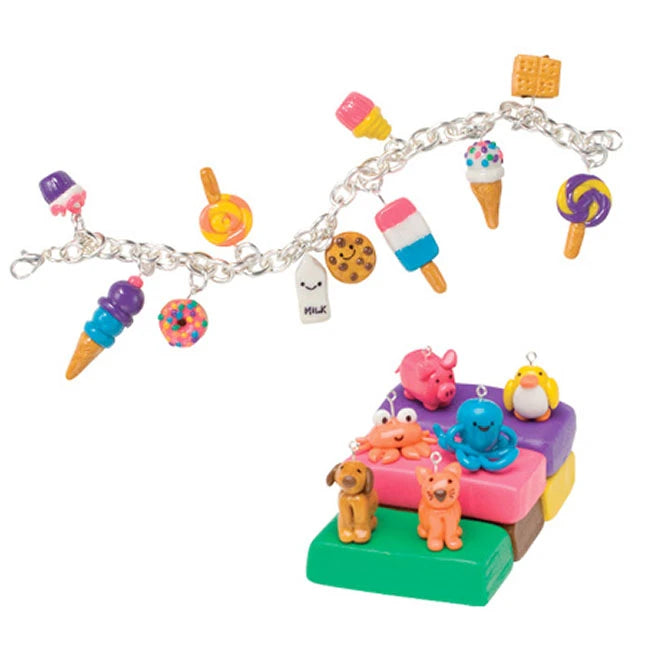 Klutz Clay Charms - Best Arts & Crafts for Ages 8 to 10 - US 8559