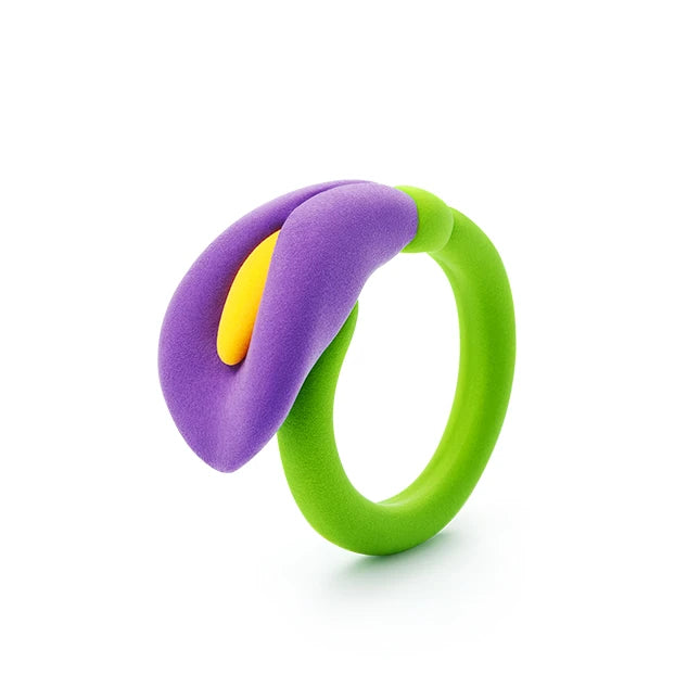 Hey Clay Bijou Flower Rings - Best Arts & Crafts for Ages 4 to 11 - US 2639