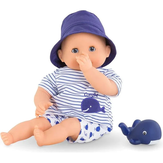 Marin Bebe Bath Doll - 12 inch - Best Bath Toys for Ages 2 to 12 - US 1654