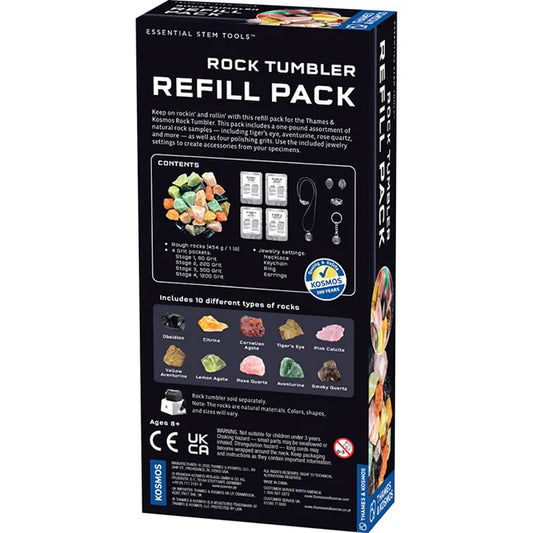 Rock Tumbler Refill Pack - Best Science & Nature for Ages 8 to 12 - US 8959