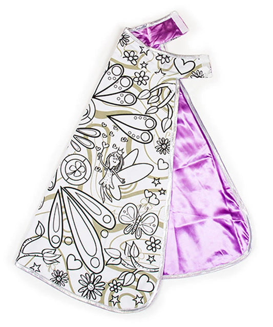 Color Me Cape - Fairy - Best Arts & Crafts for Babies - Fat Brain Toys - US 4482