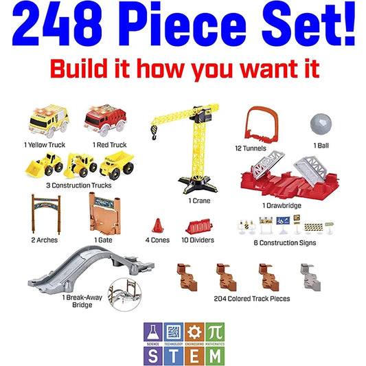 Snap Trax Construction Set - Best for Ages 3 to 8 - US 1506