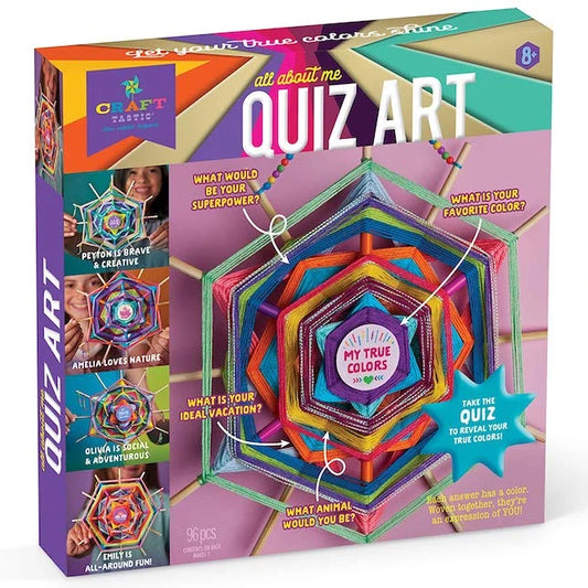 All About Me Quiz Art - Best Arts & Crafts for Ages 9 to 11 - US 7687