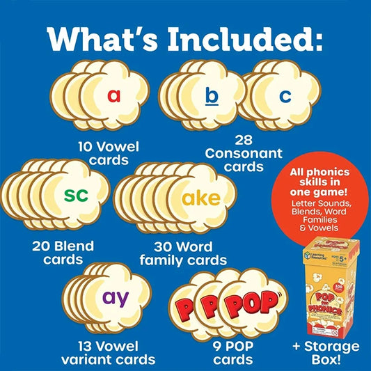 POP for Phonics - Best Early Learning Toys for Ages 5 to 7 - US 9951