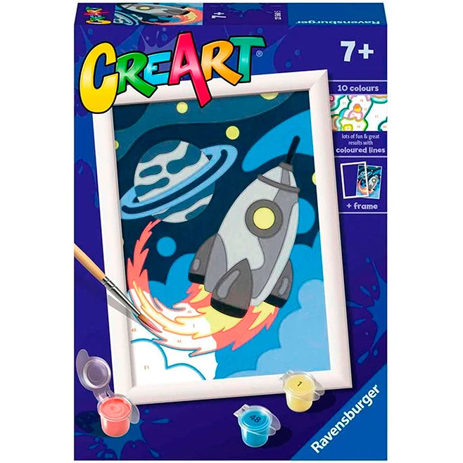 CreArt Space Explorer - 5x7 - Best Arts & Crafts for Ages 7 to 11 - US 7746