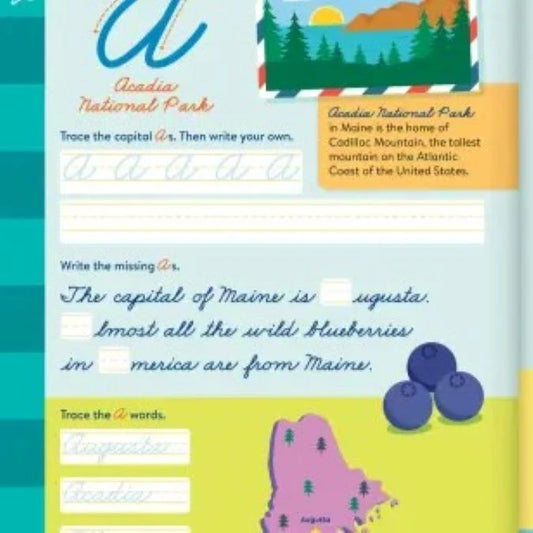 Brain Quest Learn to Write - Cursive - Best Books for Ages 7 to 10 - US 4426