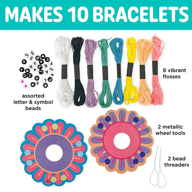 Friendship Bracelets Mini Kit - Best Arts & Crafts for Ages 6 to 12 - US 5649