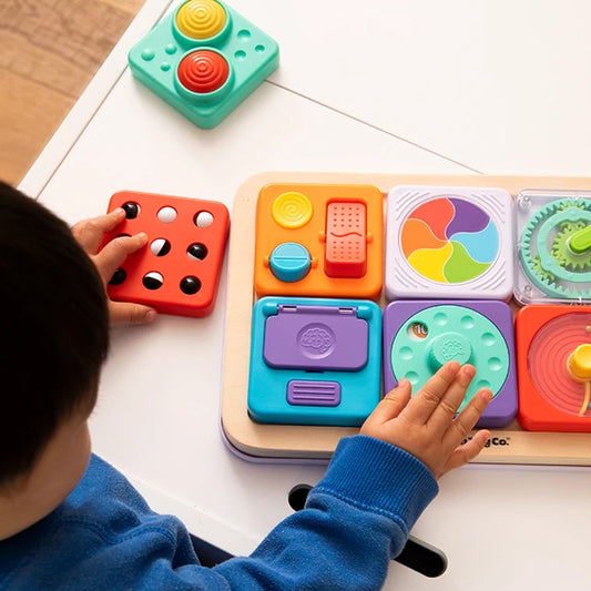 PlayTab - Modular, Sensory Activity Board for Babies and Toddlers - US 0449