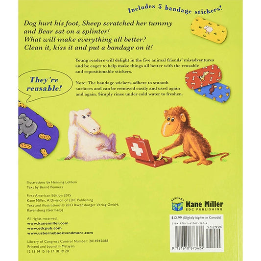 All Better Sticker Book - Best Books for Ages 3 to 5 - Fat Brain Toys - US 4808