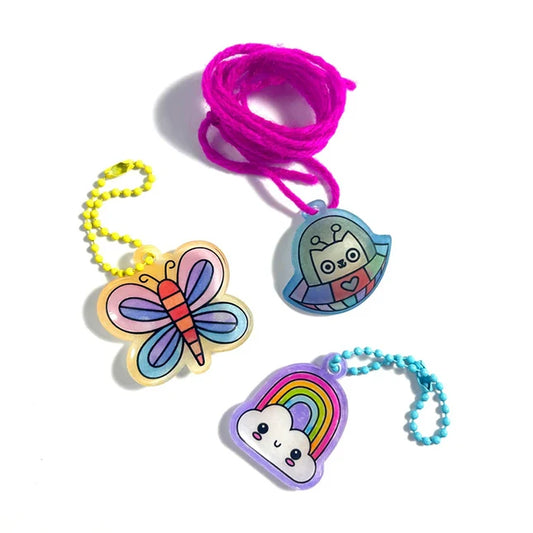 Shrink-Its! DIY Shrink Art Kit - Cute Crew - Best for Ages 6 to 10 - US 7892