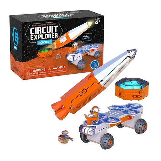 Circuit Explorer Rocket - Best Building & Construction for Babies - US 8697
