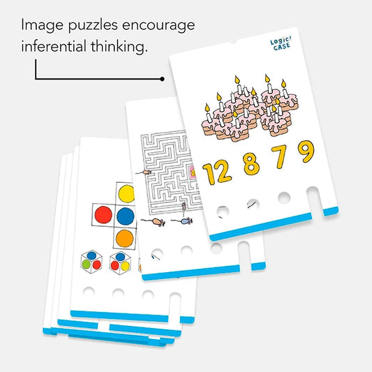 Logic! CASE Starter Set 6+ - Best Brainteasers for Ages 6 to 7 - US 8118
