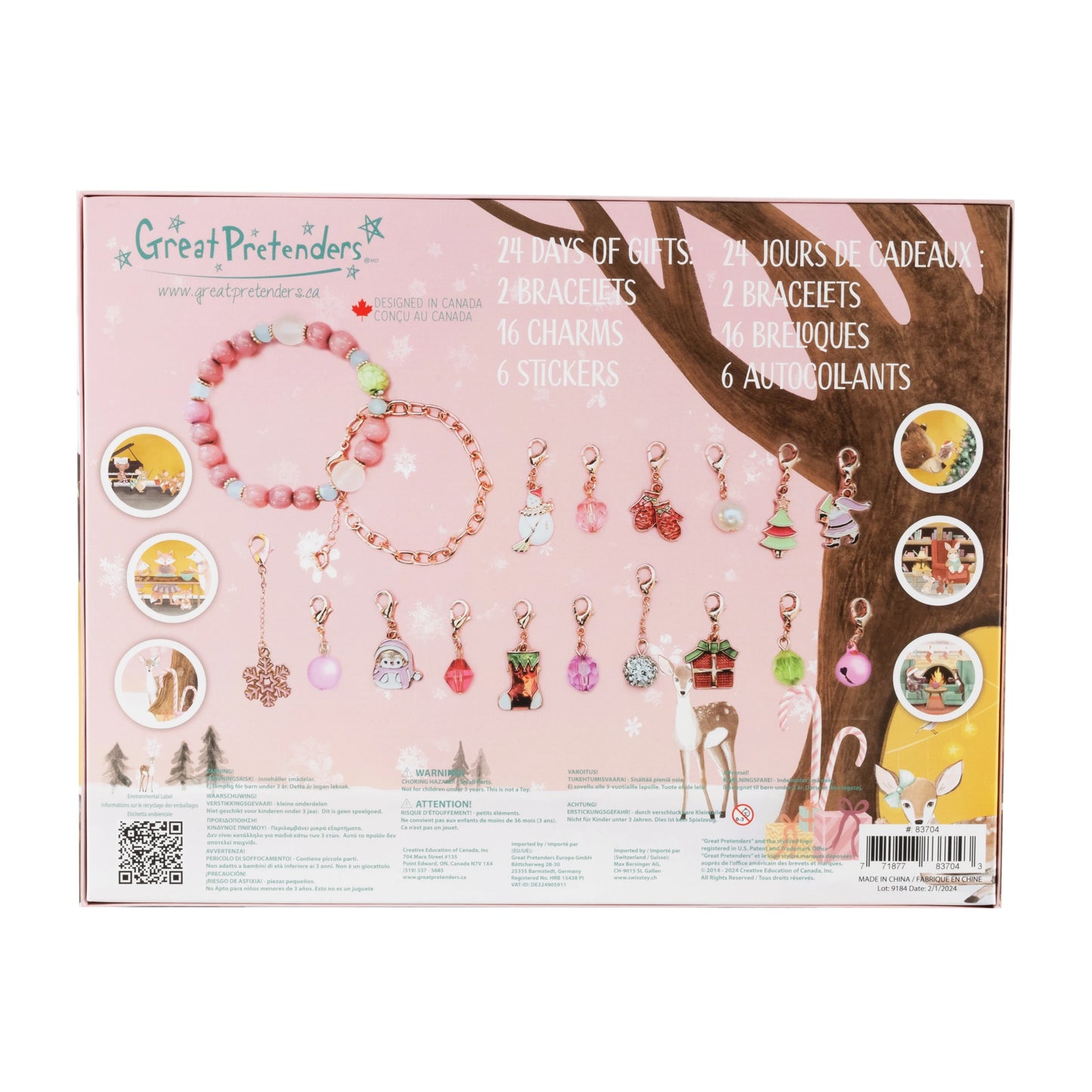 Build A Bracelet Jewelry Advent Calendar - Best for Ages 4 to 9 - US 4951