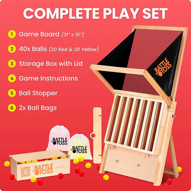 Battle Toss Game Set - Best Active Play for Ages 6 to 12 - US 2401