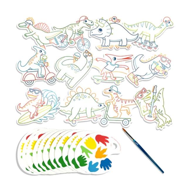 Playful Painters - Chills & Thrills Dinos - Best for Ages 4 to 7 - US 6880