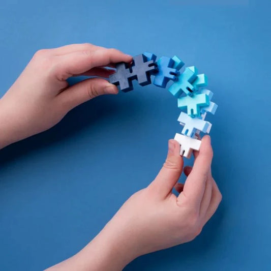 Plus-Plus HEXEL - Waterfall - Best Office & Desk Toys for Ages 3 to 12 - US 5910