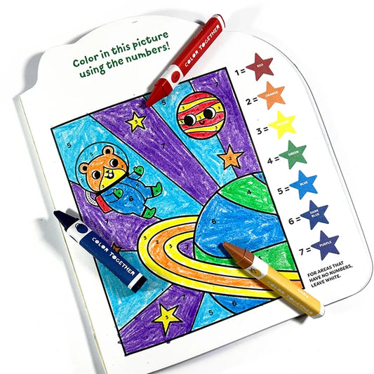 Color Together Triangular Crayons - Best Arts & Crafts for Ages 3 to 8 - US 8886