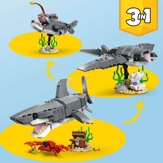 LEGO Creator - Fierce Shark with a Treasure Chest - US 9809