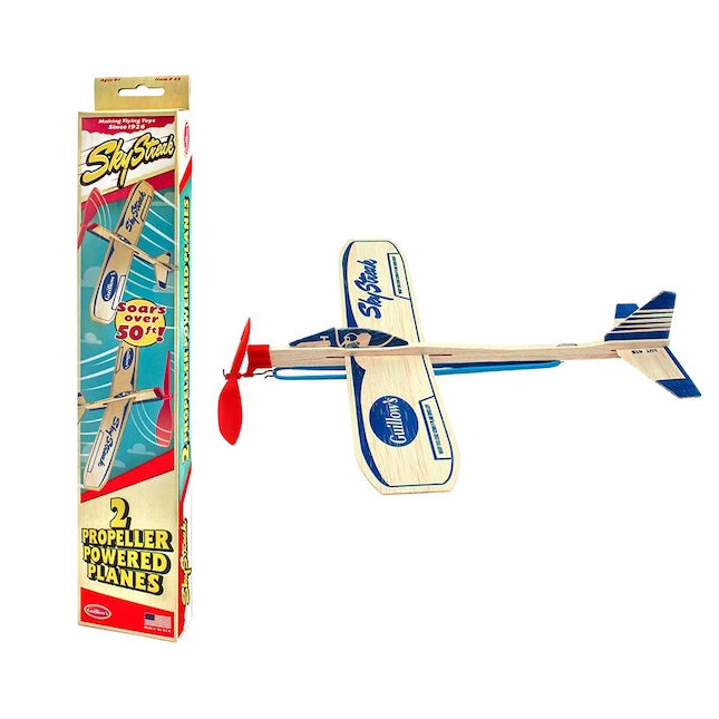 Guillow's Sky Streak Power Plane Twin Pack - Best for Ages 8 to 12 - US 7649