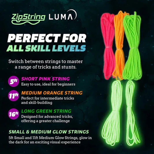 Zipstring Luma String Pack - - Fat Brain Toys - US 7330