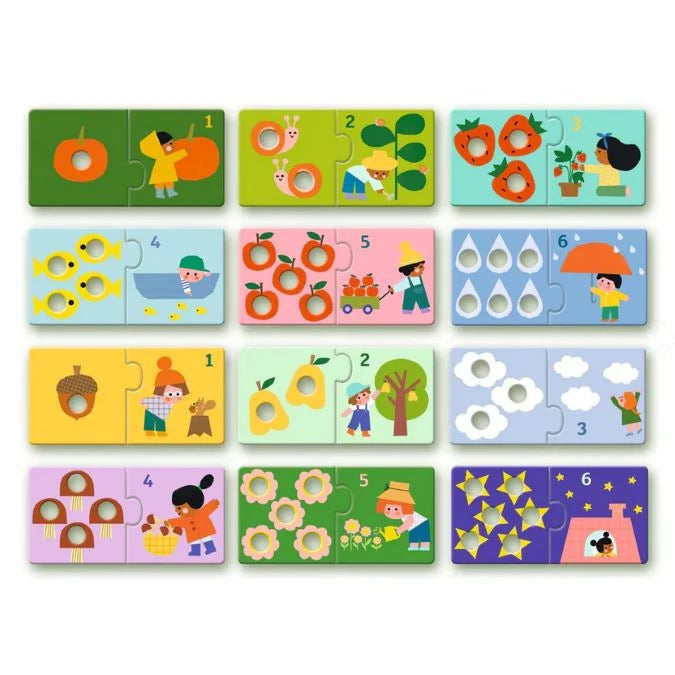 First Figures Puzzle Duo - Best Early Learning Toys for Ages 2 to 5 - US 0029