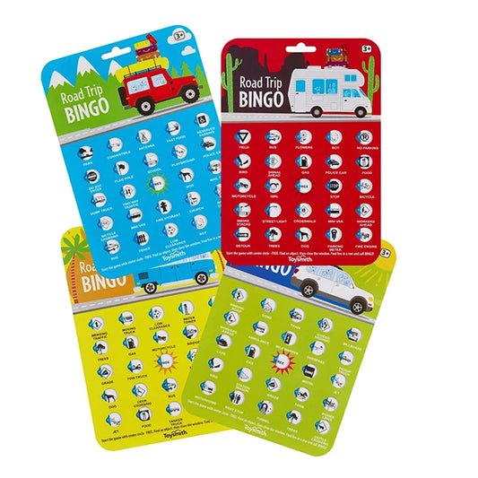 On the Way Games Road Trip Bingo - Best Games for Ages 3 to 12 - US 3318