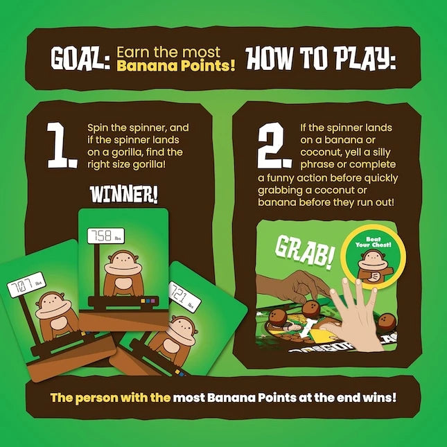800 Pound Gorilla Card Game - Best Games for Ages 8 to 12 - US 8796