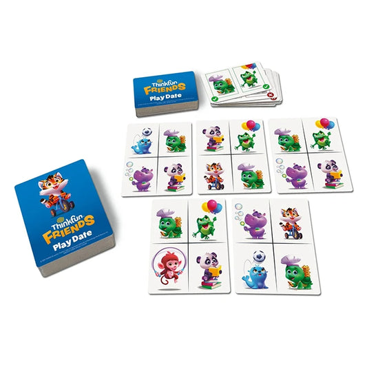 Think Fun Friends - Play Date - Best Games for Ages 3 to 7 - US 0873