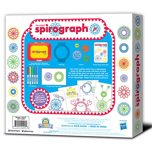 Spirograph Junior - Best Arts & Crafts for Ages 3 to 6 - US 9525