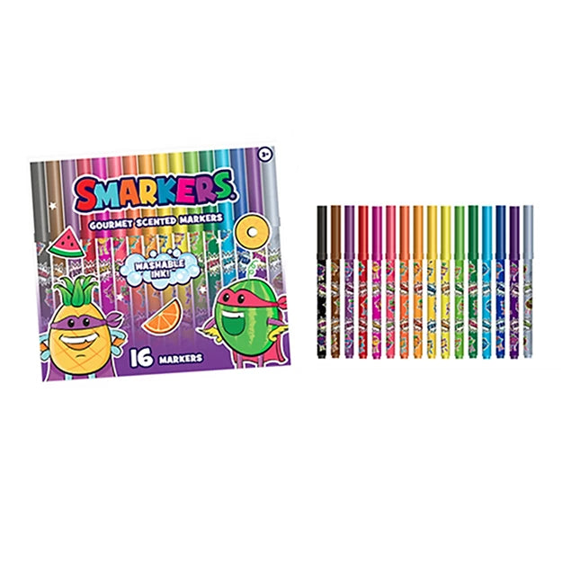 Washable Smarkers 16-Pack - Best Arts & Crafts for Ages 5 to 8 - US 7774