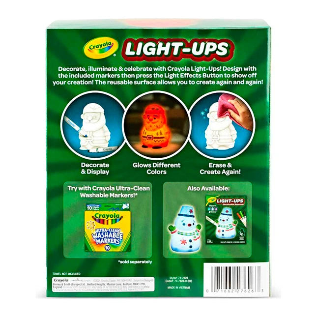 Crayola Light-Ups - Santa - Best Arts & Crafts for Ages 4 to 8 - US 1699