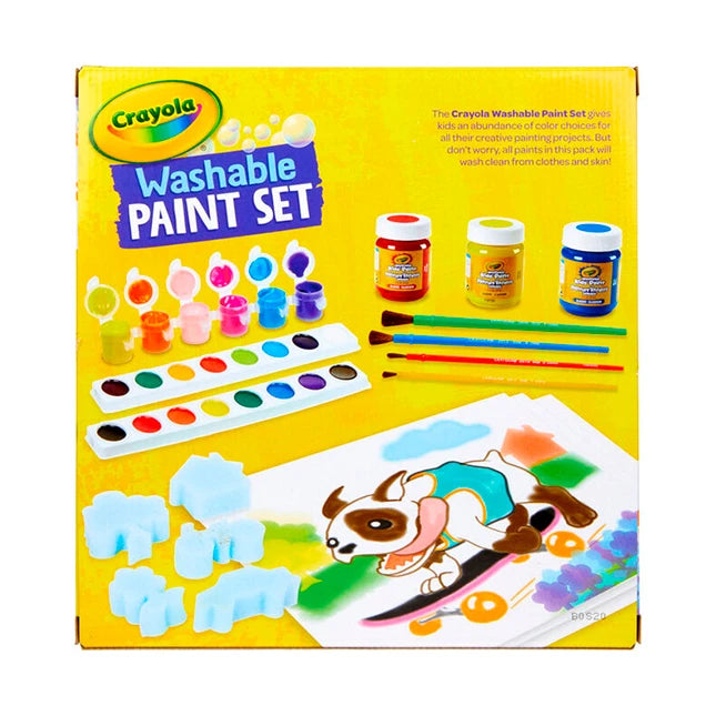 Crayola Washable Paint Set - Best Arts & Crafts for Ages 4 to 10 - US 7066