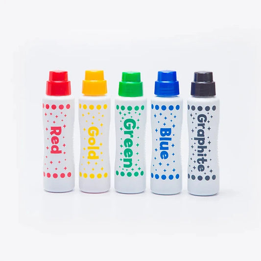 Do-A-Dot Art Markers - 5-pack Metallic Shimmer - Best for Ages 3 to 6 - US 7108